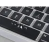 Beskyttende silikone tastaturdæksel - til MacBook Pro 13 / 15 - A1706 A1989 A1707