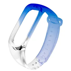 Gjennomsiktig reim - armbånd - for Xiaomi Mi Band klokke 5 - 3/4
