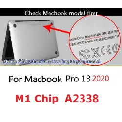 Beskyttende tastaturdeksel - myk silikon - EU-layout - for Macbook Pro 13