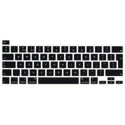 Capa protetora do teclado - silicone macio - layout da UE - para Macbook Pro 13