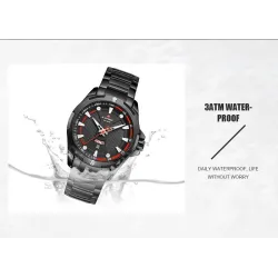 NAVIFORCE - luksuriøs sportsklokke - Quartz - kalender - vanntett