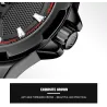 NAVIFORCE - luksuriøst sportsur - Quartz - kalender - vandtæt