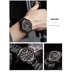 NAVIFORCE - montre de sport de luxe - Quartz - calendrier - étanche