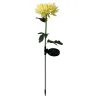Iluminación solarLámpara en forma de flor de crisantemo - luz de jardín - solar - LED - impermeable