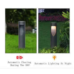 Solar LED hagelampe - plenlys - landskapsbelysning - vanntett