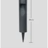 Ogrodowa lampa solarna LED - wodoodpornaOświetlenia słonecznego