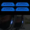Reflecterende autosticker - binnendeur - veiligheid / waarschuwing - zelfklevend - waterdicht - OPENStickers