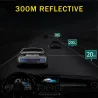 Autocollant de voiture réfléchissant - porte intérieure - sécurité / avertissement - auto-adhésif - étanche - OPEN