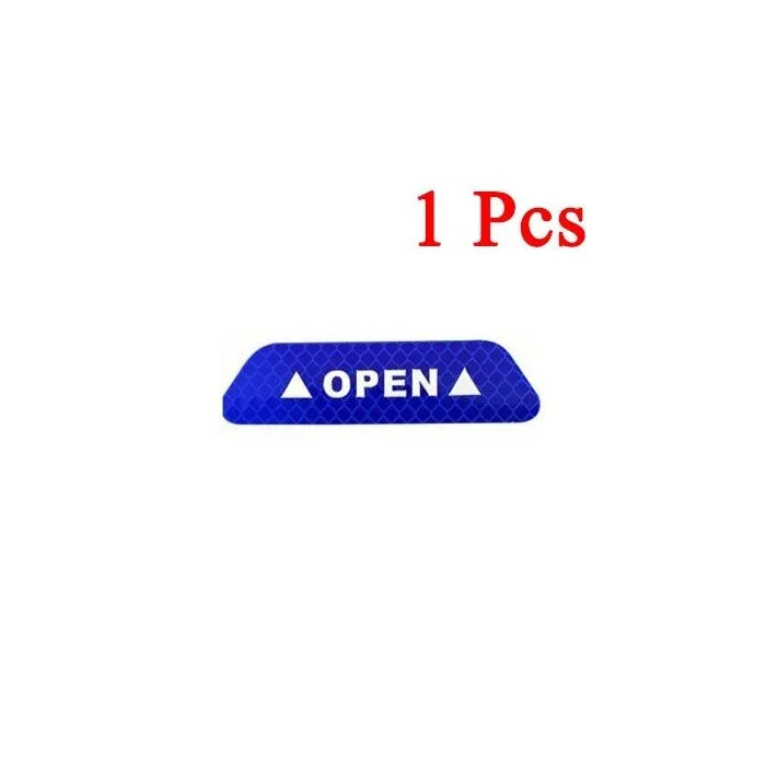 Reflecterende autosticker - binnendeur - veiligheid / waarschuwing - zelfklevend - waterdicht - OPENStickers