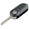 FIAT 500 - 3-knappers fjernnøkkelveske - skall for Punto Panda Stilo Brava