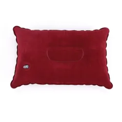 Nylon oppblåsbar pute - bærbar - sovepute - for camping / reise / strand - 34 * 22 cm