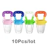 Napp - färskfodermatare - juicer - mjölk - silikonsilnät - 10 st.