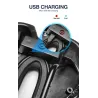 Bicycle saddle with taillight - leather - USB charging - waterproofSaddles