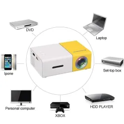YG300 YG-300 Mini projecteur LED portable - HDMI - home cinéma - multimédia