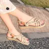 Traditional flat sandals - trendy braided ropeSandals