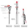 Sensitive fishing rod holder - automatic spring - adjustable - foldable - stainless steelFishing rods