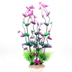 Kleurrijk plastic gras - plant - aquariumdecoratieDecoraties