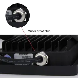 Projecteur LED - réflecteur étanche - phare de travail - 10W - 100W