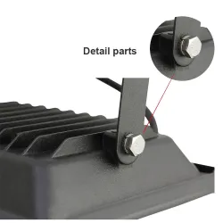 Projecteur LED - réflecteur étanche - phare de travail - 10W - 100W