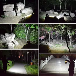 LED floodlight - portable reflector - work light - rechargeable - waterproof - 50WFloodlights