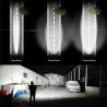 Barre lumineuse LED - 3 rangées - faisceau combo - étanche - pour voiture / tracteur / 4WD / camion / SUV / ATV - 12V - 24V