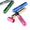 PerfumeMini frasco de perfume vacío - recargable - con atomizador - envase de aluminio - 5ml