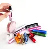 Mini flacon de parfum vide - rechargeable - avec atomiseur - contenant en aluminium - 5ml
