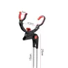 Cañas de pescarSoporte universal para cañas de pescar - plegable - ajustable en 360 grados