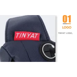 TINYAT - multifunksjon bryst / midje / skulderveske - med hodetelefonkontakt - vanntett