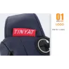 BolsasTINYAT - Bolso multifunción de pecho / cintura / bandolera - con orificio para auriculares - resistente al agua