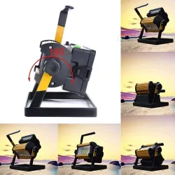 ReflectoresProyector LED - reflector portátil - luz de trabajo - recargable - impermeable - 50W