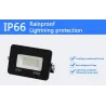Projecteur LED - réflecteur étanche - phare de travail - 10W - 100W