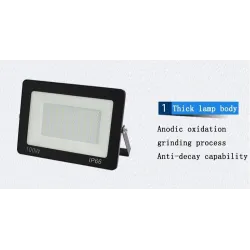 Projecteur LED - réflecteur étanche - phare de travail - 10W - 100W