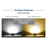 Projecteur LED - réflecteur étanche - phare de travail - 10W - 100W