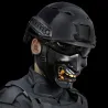 MáscaraMáscara de media cara - para Halloween - paintball - pistola de airsoft