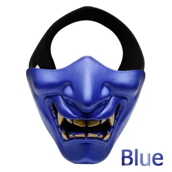 Halbgesichtsmaske - für Halloween - Paintball - Airsoft-Pistole