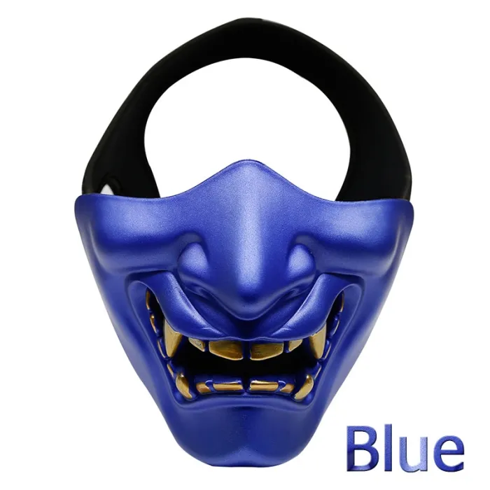 Mezza maschera - per Halloween - paintball - pistola softair