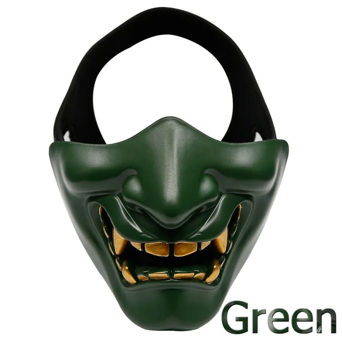 Demi-masque - pour Halloween - paintball - pistolet airsoft