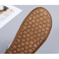 Sandálias rasas da moda - bico aberto / calcanhar