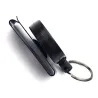 llaveroLlavero retráctil de metal - clip - porta credencial - con alambre de acero