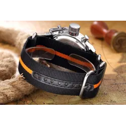 RelojesGolden Hour - Reloj militar deportivo de cuarzo - Analógico - Pantalla LED digital