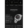 NAVIFORCE - montre de sport de luxe - quartz - numérique - double affichage analogique - étanche