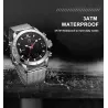 NAVIFORCE - montre de sport de luxe - quartz - numérique - double affichage analogique - étanche