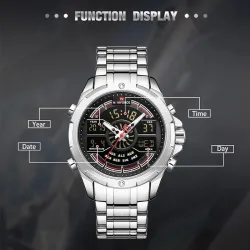 NAVIFORCE - montre à quartz de luxe - analogique - numérique - étanche
