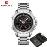 NAVIFORCE - montre à quartz de luxe - analogique - numérique - étanche