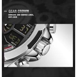 NAVIFORCE - montre à quartz de luxe - analogique - numérique - étanche