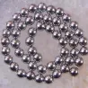 BolasHematita magnética de 8 mm, cuentas redondas sueltas, hilo de 15,5 pulgadas, para hacer joyas.