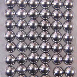 Hematita magnética de 8 mm - contas redondas soltas - fio de 15,5 polegadas - para fabricação de joias