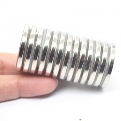 N35 Neodymium cylinder magnet - 25mm * 3 mm - 10 piecesN35