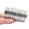 N35 Neodymium cylinder magnet - 25mm * 3 mm - 10 piecesN35